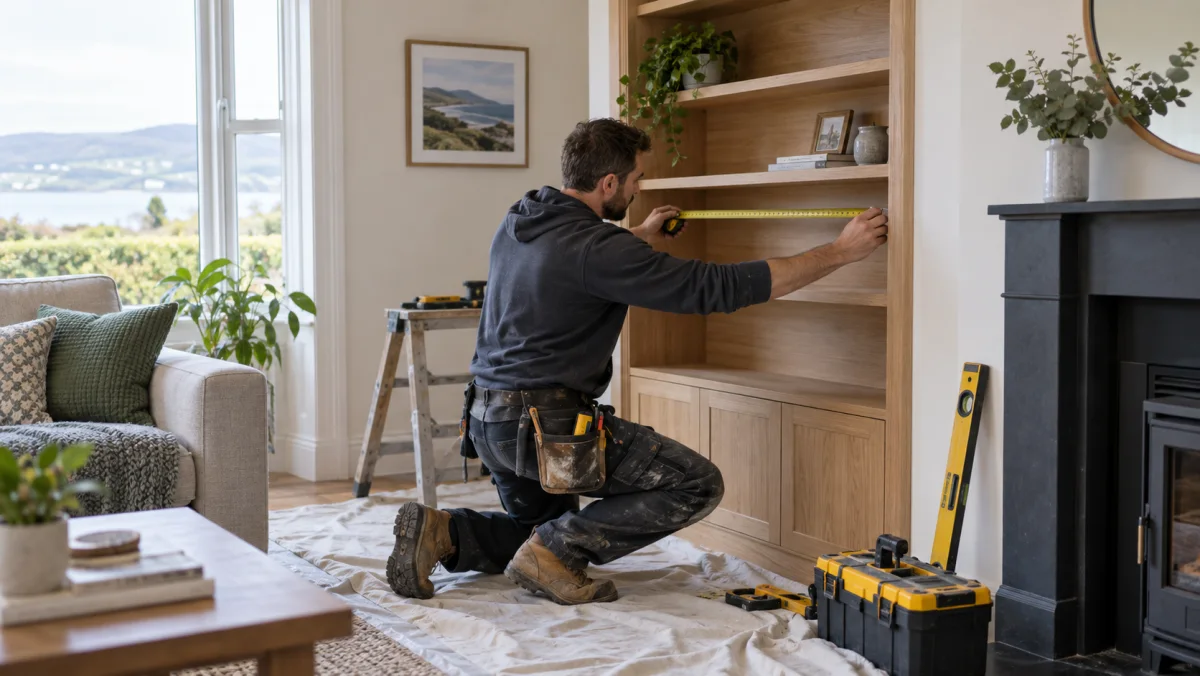 Carpenters and joiners carrying out residential work