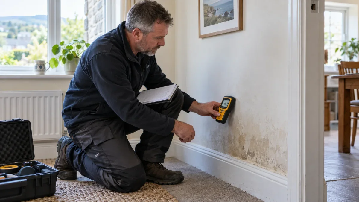 Damp & Waterproofing project in Ireland