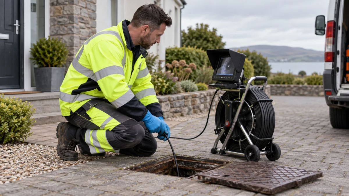 Drainage and septic specialists carrying out residential work