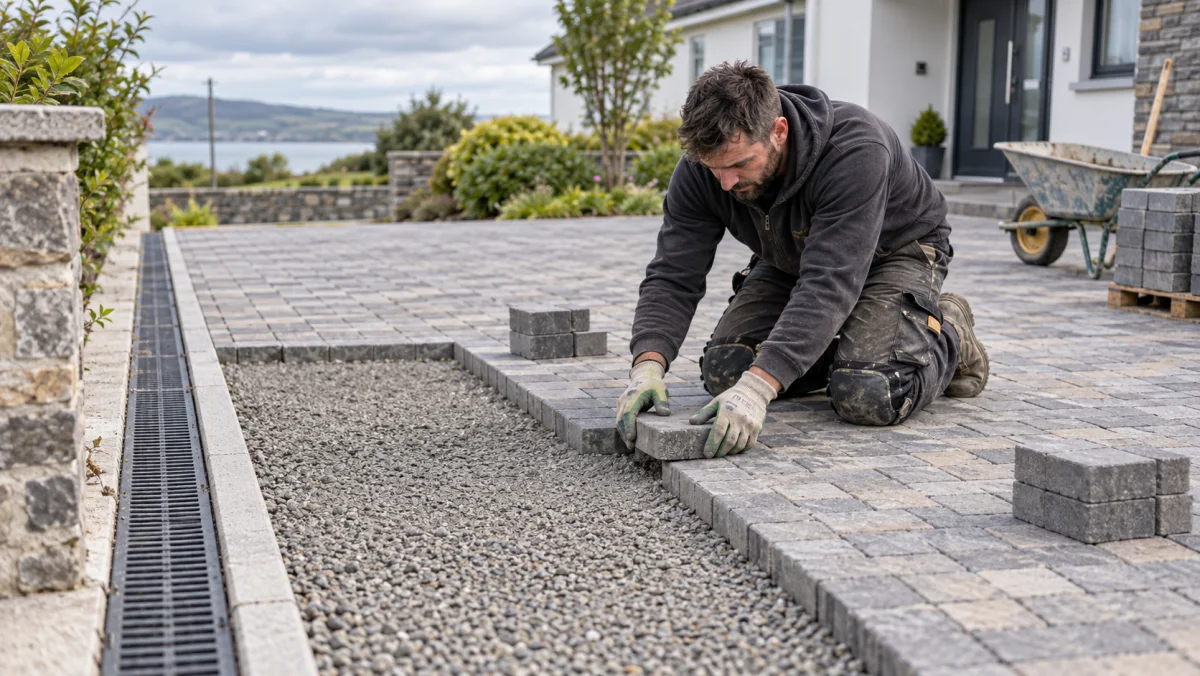 Driveway and paving contractors carrying out residential work